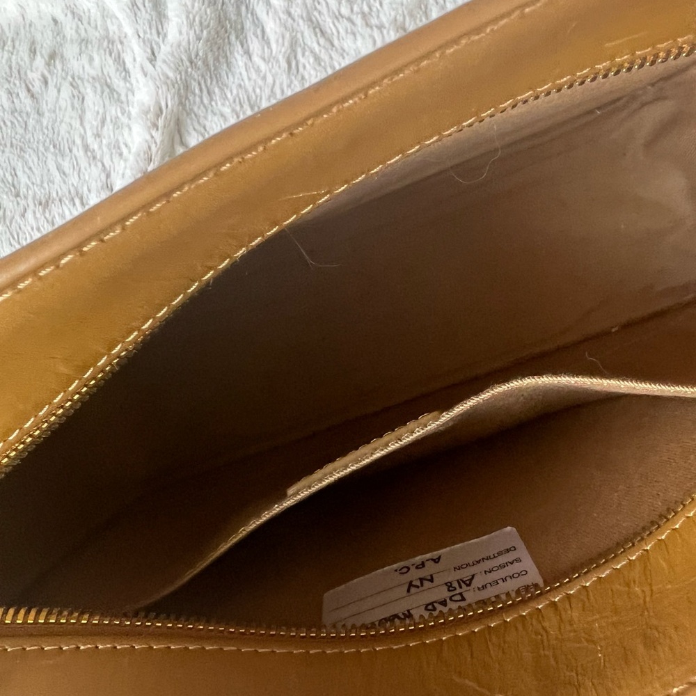 A.P.C. Albane bag in mustard yellow - Picture 6 of 9